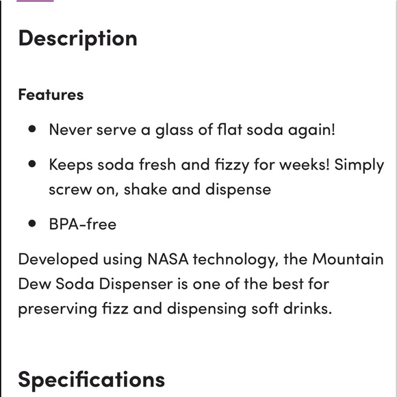 NEW Mountain Dew Soda Dispenser Fizz Keeper - Picture 4 of 6